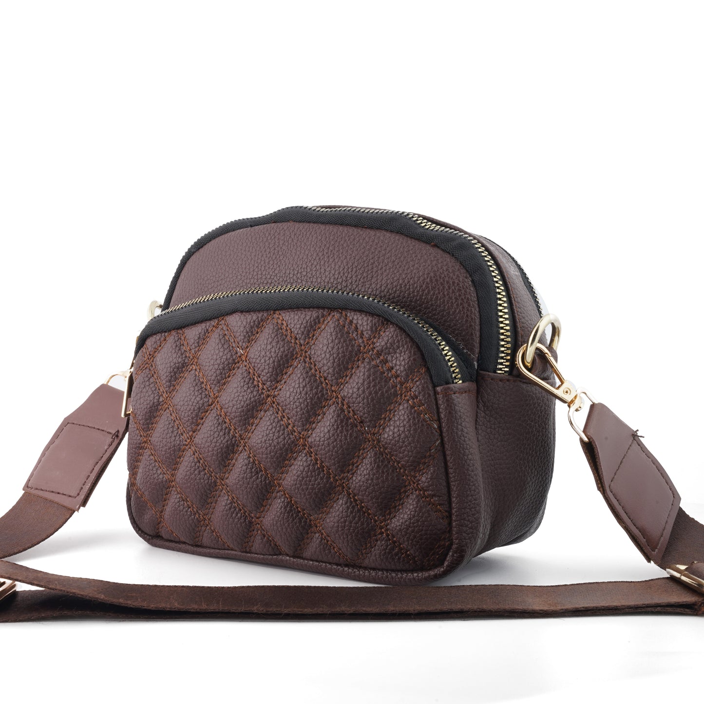 Mini Quilted Crossbody Bag