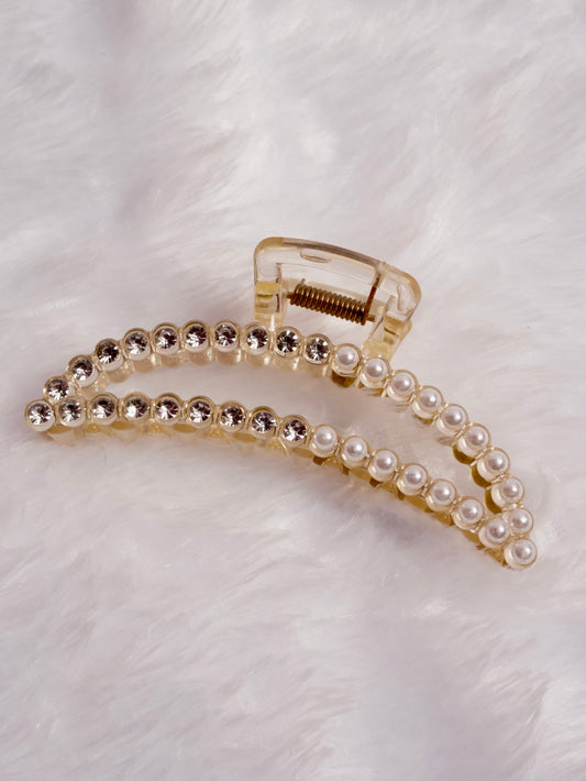 Premium Large Hair Claw Clip with Elegant Detailing