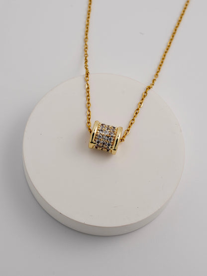 Radiant Barrel Necklace