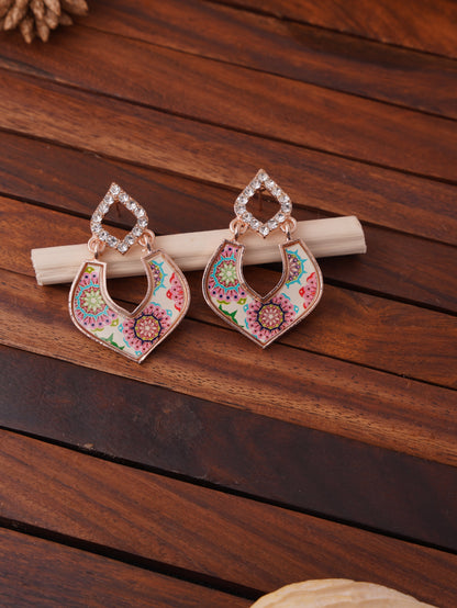 Bohemian Style Geometric Drop Earrings