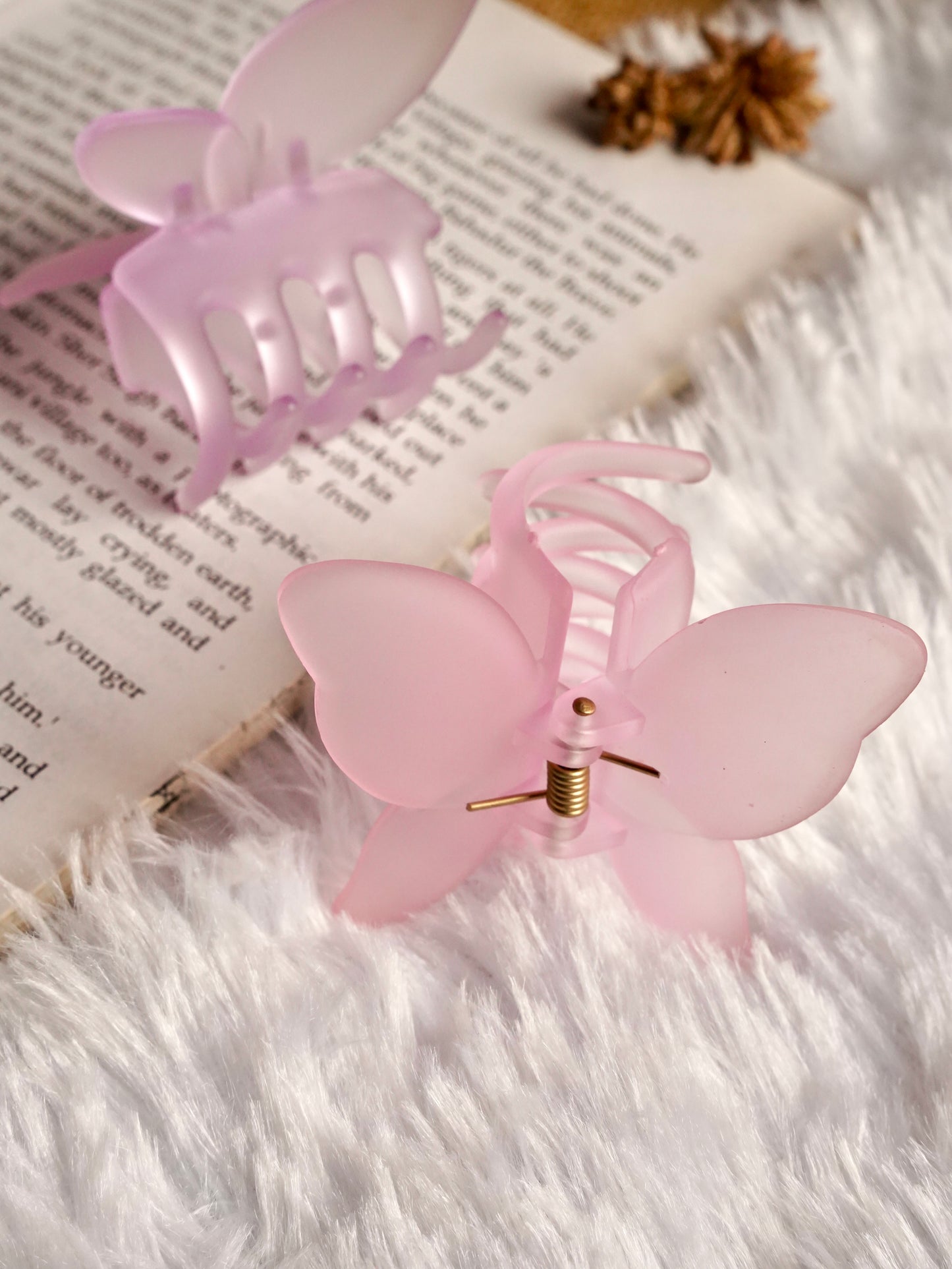 Premium Large Butterfly Hair Claw Clip