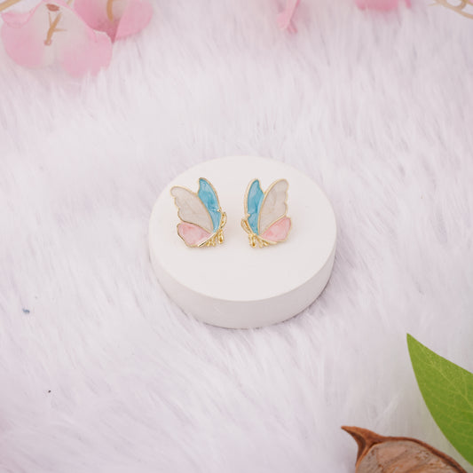 Delicate Butterfly Stud Earrings