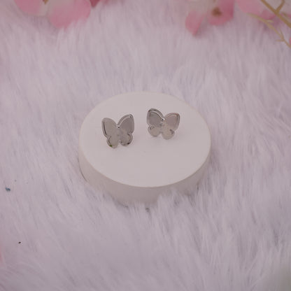 Elegant Alloy Butterfly Earrings