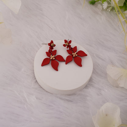 Floral  Drop Earrings