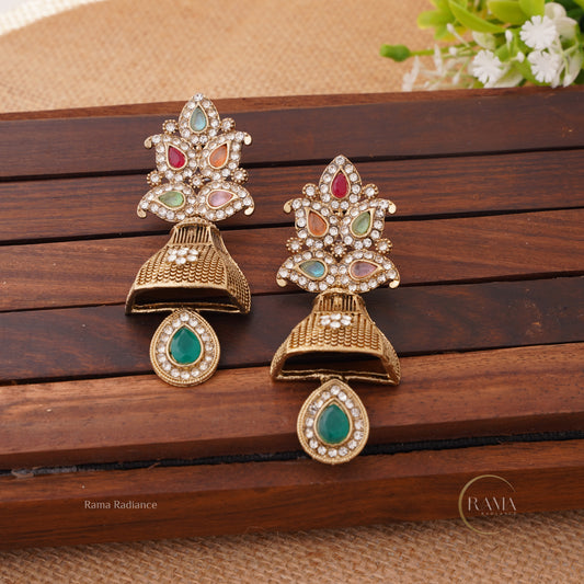 `Luxe Regal Drop Earrings