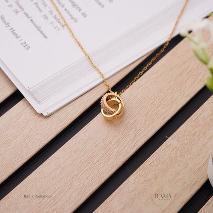 Eternal Dual Ring Necklace