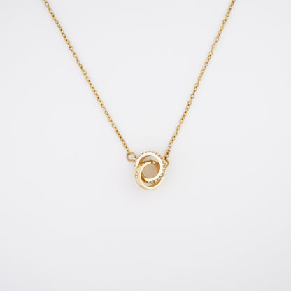 Eternal Dual Ring Necklace