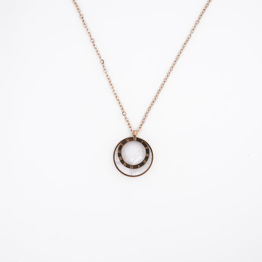 Halo ring  Numeric Pendant