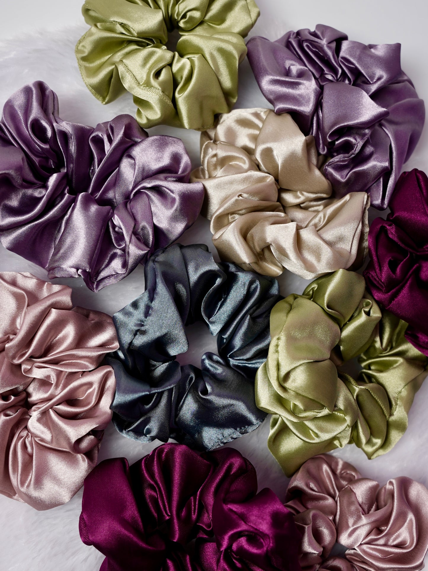 Daily wear Satin Scrunchies